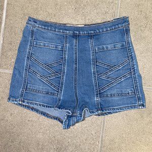 Free People Denim Shorts, Size 24